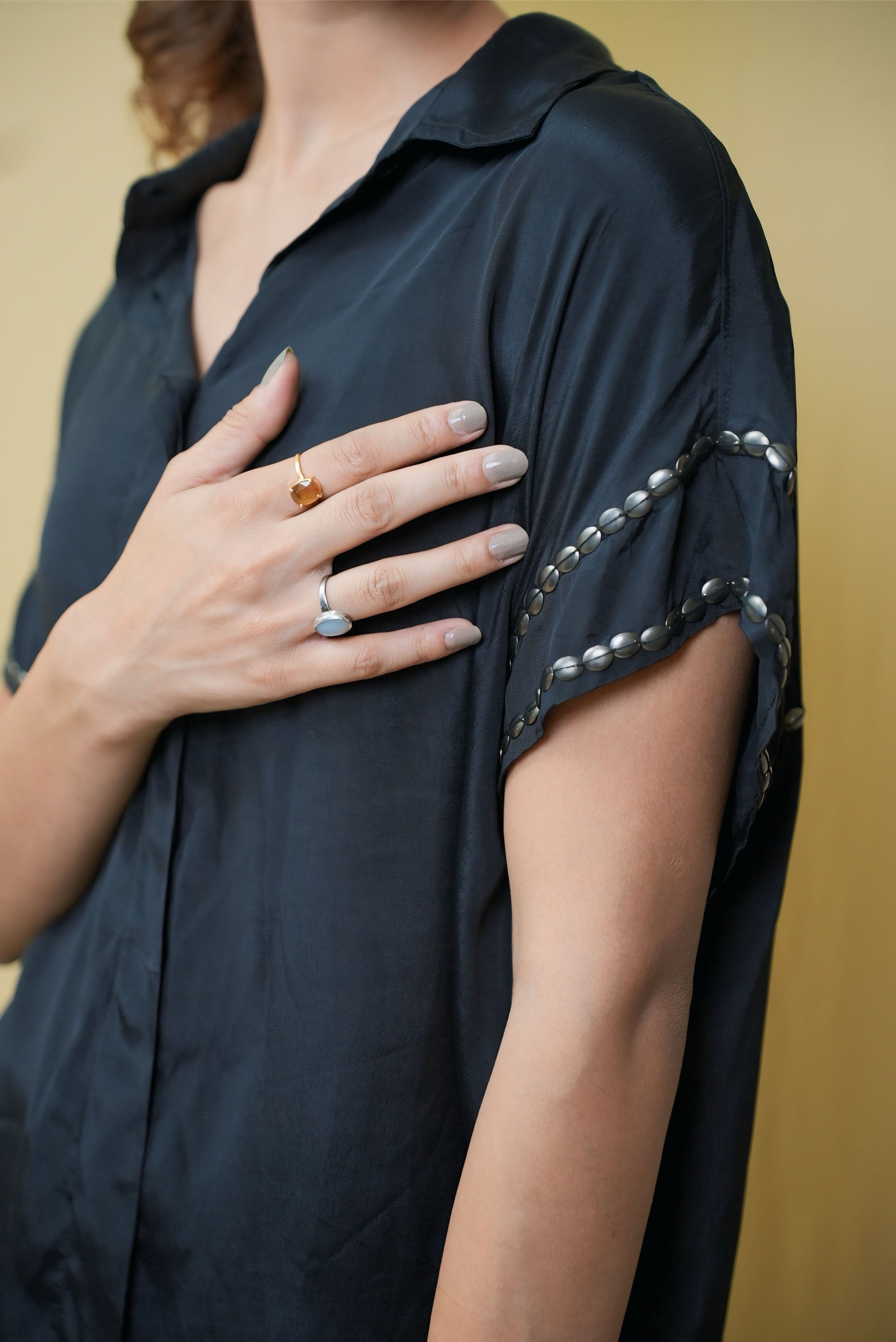 Black stylish shirt #250902