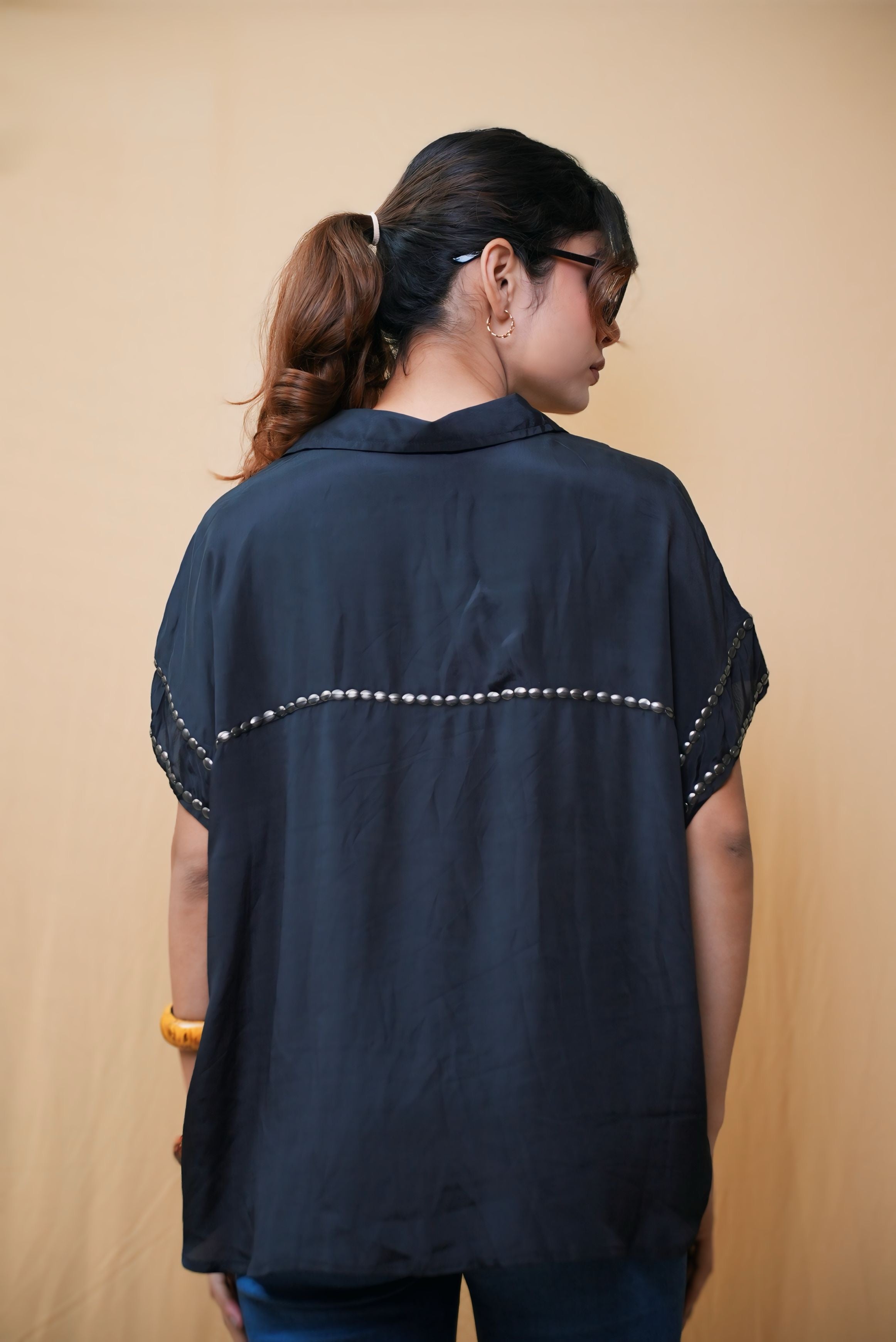 Black stylish shirt #250902