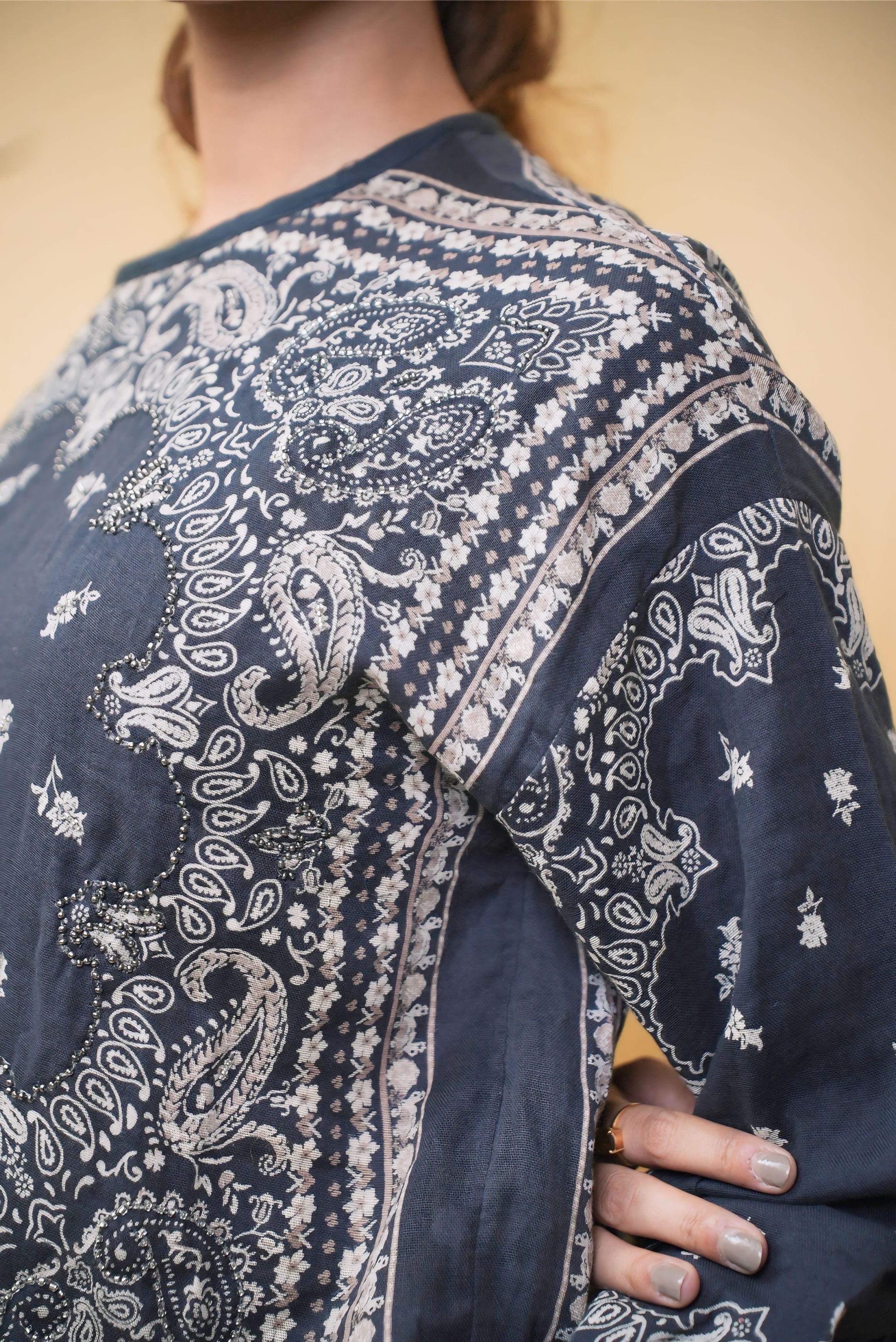 GREY 100%COTTON ALL SEASON SWEAT SHIRT #230901