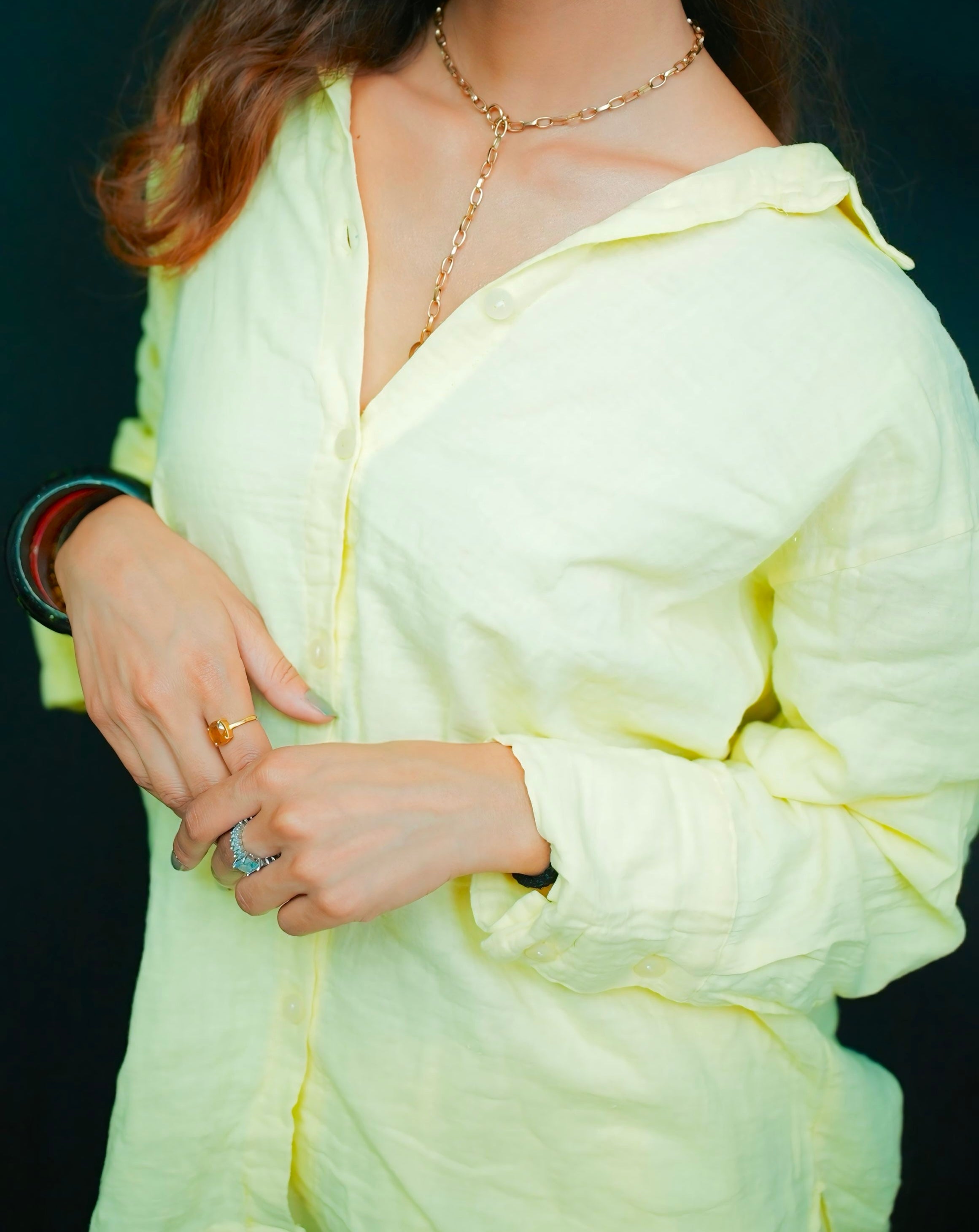 LEMON COTTON CO-ORD SET #230902