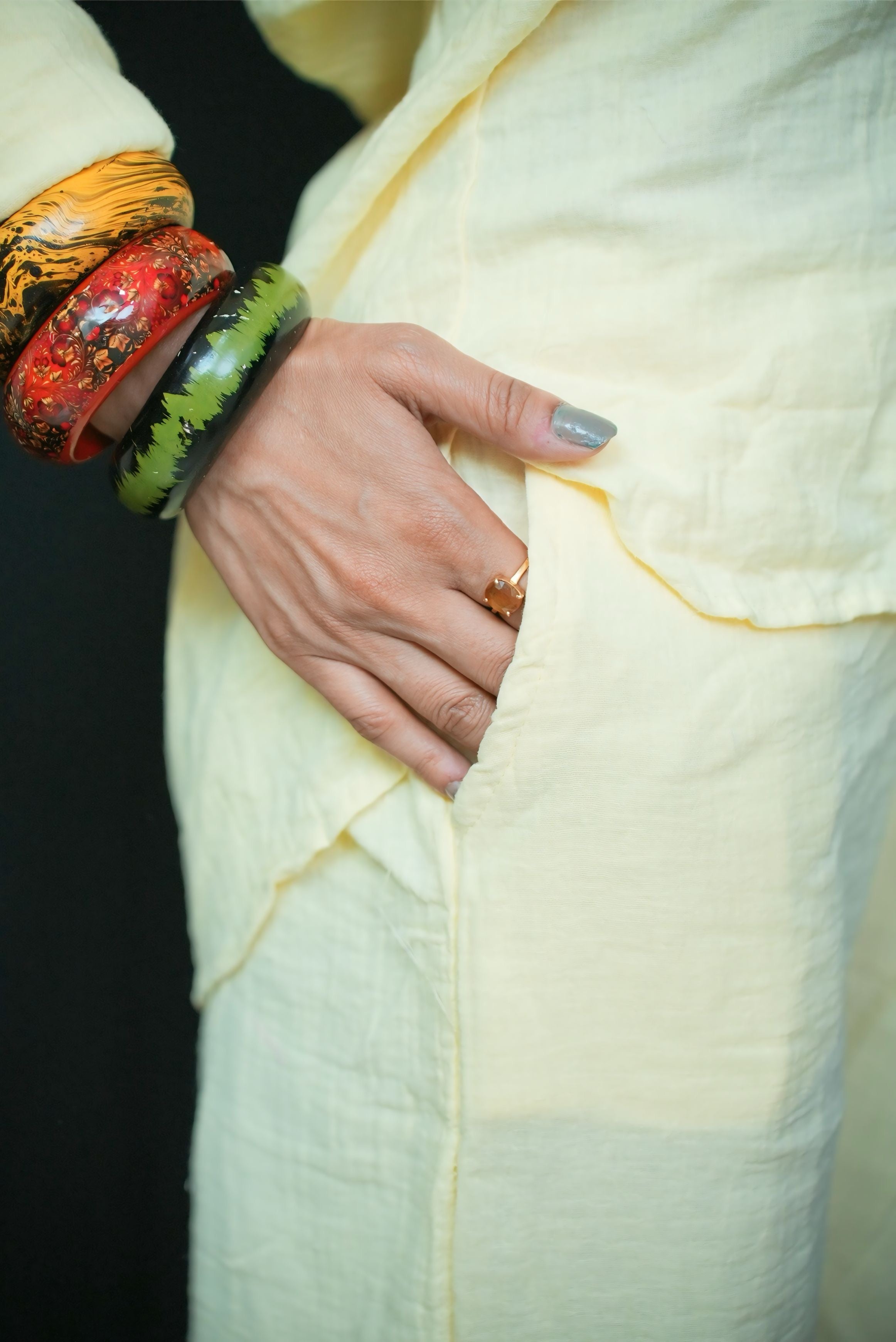 LEMON COTTON CO-ORD SET #230902