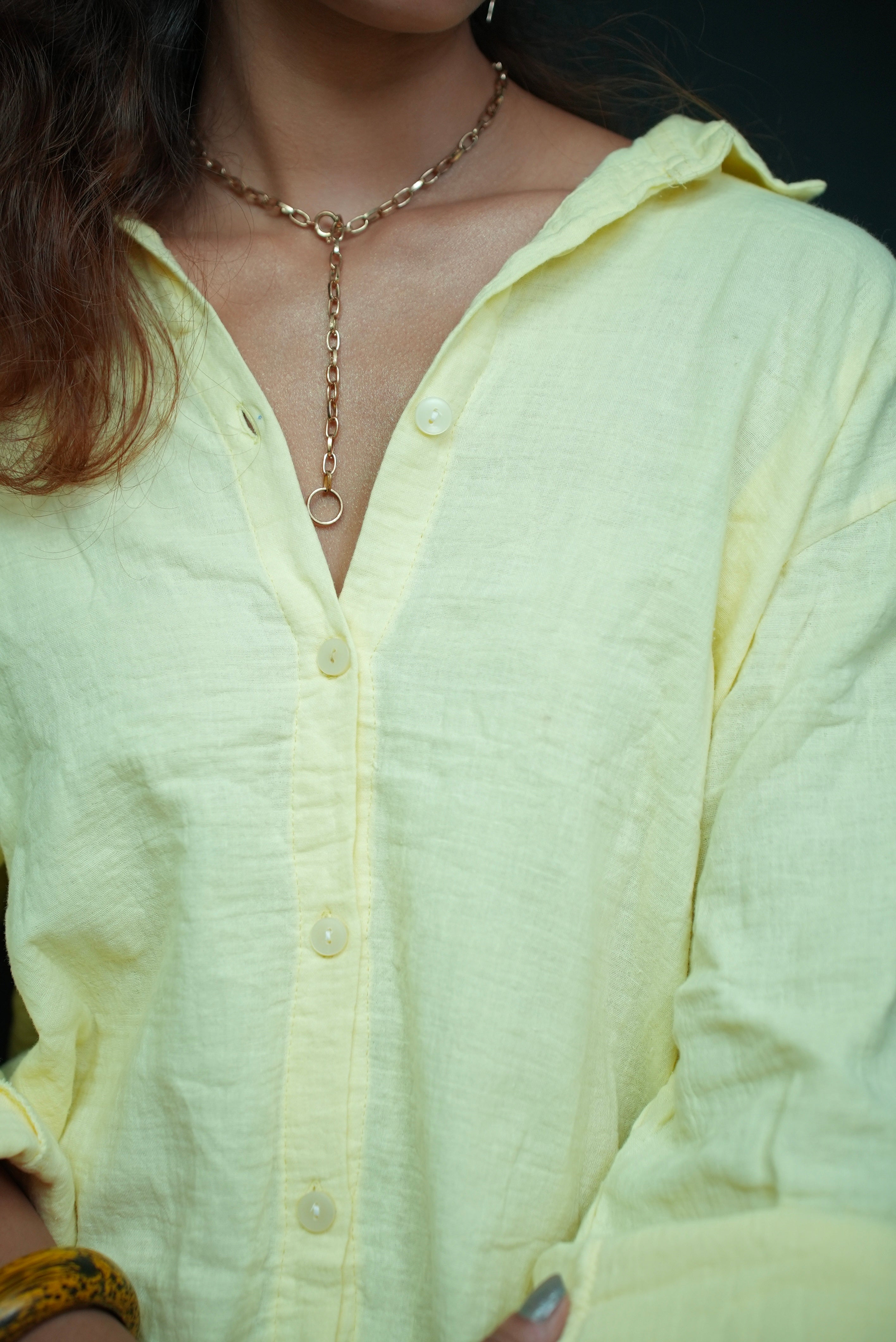 LEMON COTTON CO-ORD SET #230902